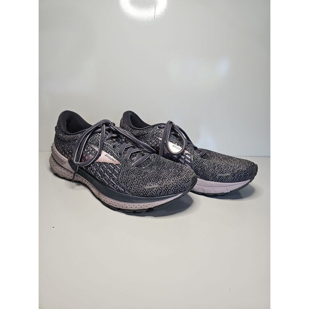 Brooks Adrenaline 21 Running Shoes Women's 10 B Medium Grey Athletic Sneakers